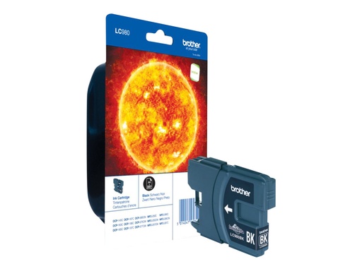 [LC980BKBP] Brother LC980BKBP - Schwarz - original - Blisterverpackung