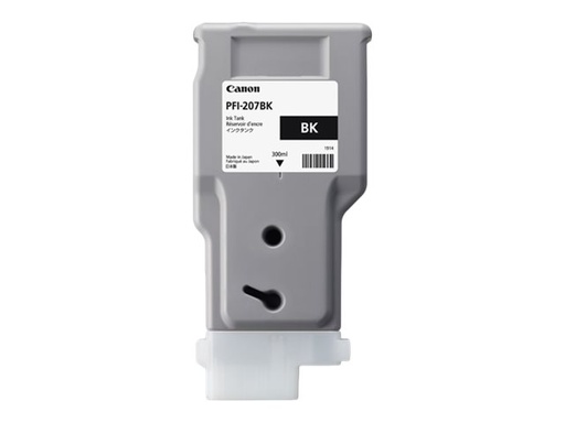 [8789B001] Canon PFI-207 BK - 300 ml - Schwarz - original