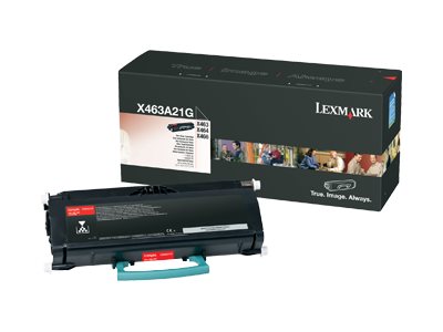 [X463A21G] Lexmark Schwarz - original - Tonerpatrone