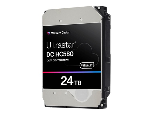 [0F62796] WD Ultrastar DC HC580 WUH722424ALE6L4 - Festplatte - 24 TB - intern - 3.5" (8.9 cm)