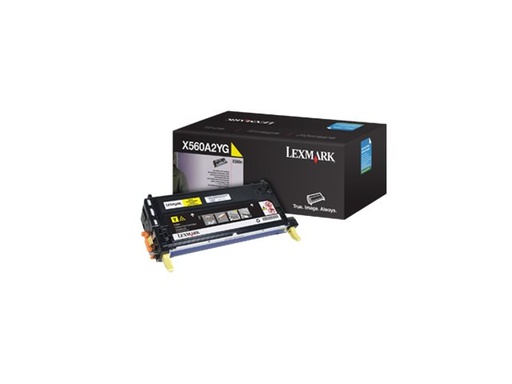 [X560A2YG] Lexmark Gelb - original - Tonerpatrone - für