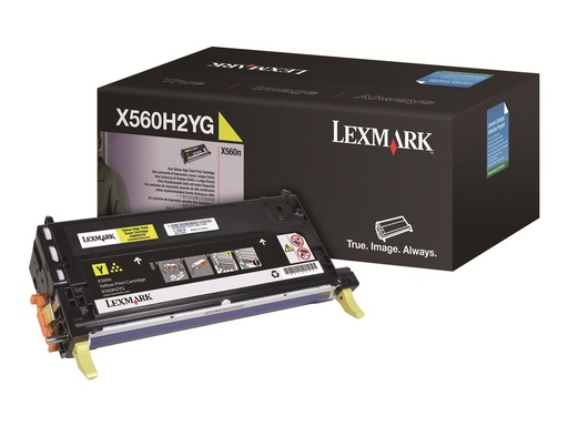 [X560H2YG] Lexmark Hohe Ergiebigkeit - Gelb - original