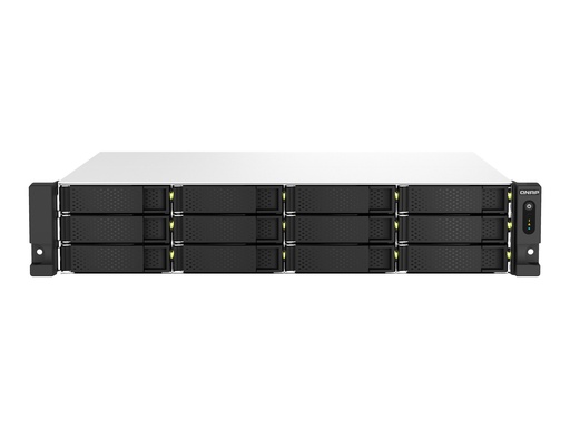 [TS-1264U-RP-8G] QNAP TS-1264U-RP - NAS-Server - 12 Schächte - Rack