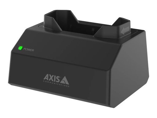 [02969-003] Axis W700 Mk II - Station zum Laden und Synchronisieren - 1-Bay + AC-Netzteil - 15 Watt (Kameraanschluss für Körperkameras)