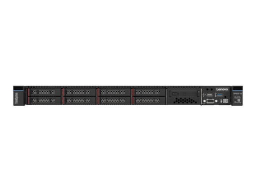 [7D73A03ZEA] Lenovo ThinkSystem SR630 V3 7D73 - Server - Rack-Montage - 1U - zweiweg - 1 x Xeon Silver 4509Y / 2.6 GHz - RAM 32 GB - SAS - Hot-Swap 6.4 cm (2.5")