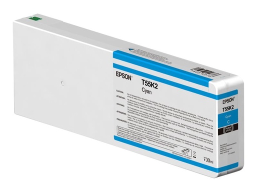 [C13T55K200] Epson T55K2 - 700 ml - Cyan - original - Tintenpatrone