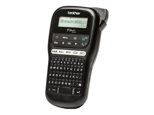 [PTH110ZG1] Brother P-Touch PT-H110 - Beschriftungsgerät - s/w - Thermotransfer - Rolle (1,2 cm)