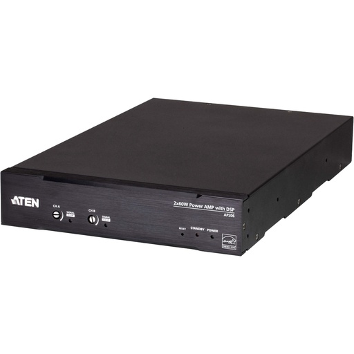 [AP206-AT-G] ATEN AP206 2 x 60W Leistungsverstärker mit DSP - KVM-Umschalter - RS-232
