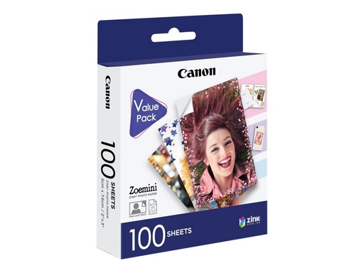 [6135C003] Canon ZINK - Klebstoff - 50 x 76 mm 100 Blatt Fotopapier