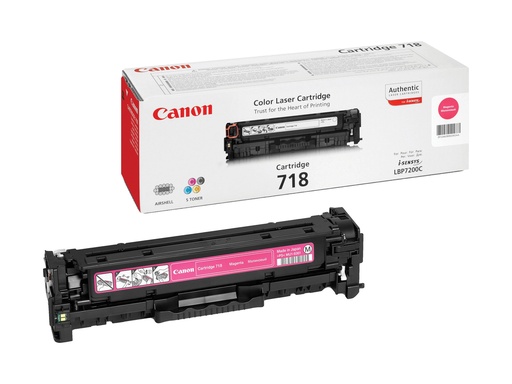 [2660B002] Canon 718 Magenta - Magenta - original - Tonerpatrone