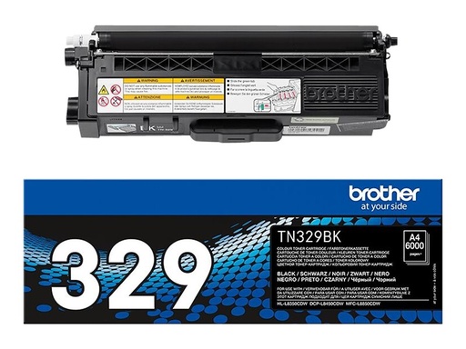 [TN329BK] Brother TN329BK - Schwarz - original - Tonerpatrone