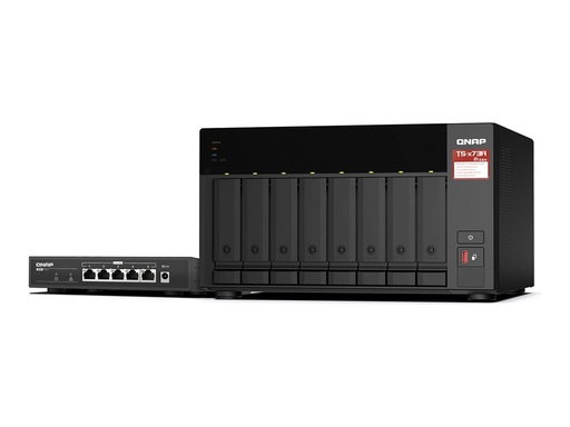 [TS-873A-SW5T] QNAP TS-873A - NAS-Server - 8 Schächte - SATA