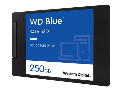 [WDS250G2B0A] WD Blue 3D NAND SATA SSD WDS250G2B0A - SSD - 250 GB - intern - 2.5" (6.4 cm)