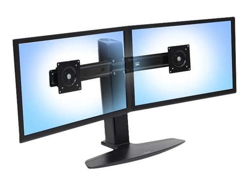 [4ZE0H15363] Lenovo Ergotron Neo-Flex - Aufstellung - für 2 LCD-Displays - Schwarz - Bildschirmgröße: bis zu 61 cm (bis zu 24 Zoll)