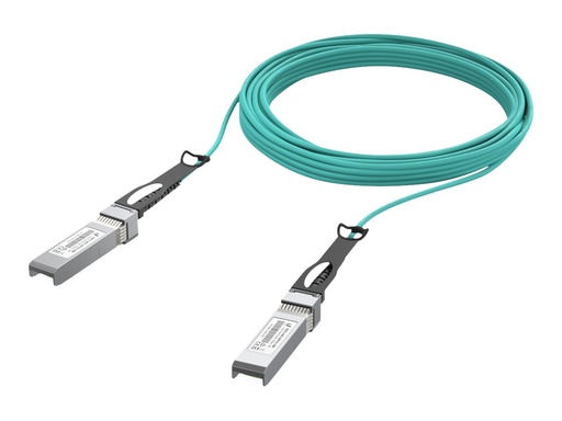 [UACC-AOC-SFP10-10M] Ubiquiti 10GBase-AOC direct attach cable - SFP+ zu SFP+ - 10 m - 3 mm - Glasfaser - Active Optical Cable (AOC)