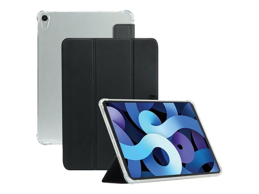 [060006] Mobilis EDGE - Flip-Hülle für Tablet - Schwarz, durchsichtig - 10.9" - für Apple 10.9-inch iPad Air (4. Generation)