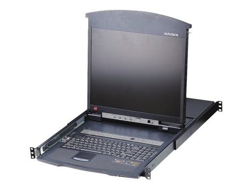 [KL1516AIM-AXA-XG] ATEN ALTUSEN KL1516AiM - KVM-Konsole mit KVM-Switch - 16 Anschlüsse - PS/2, USB - 43.2 cm (17")