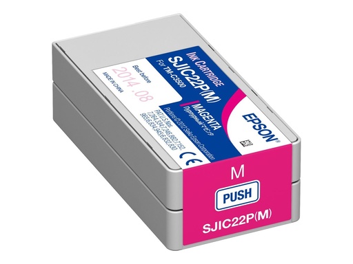 [C33S020603] Epson SJIC22P(M) - Magenta - original - Tintenpatrone