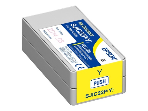 [C33S020604] Epson SJIC22P(Y) - Gelb - original - Tintenpatrone