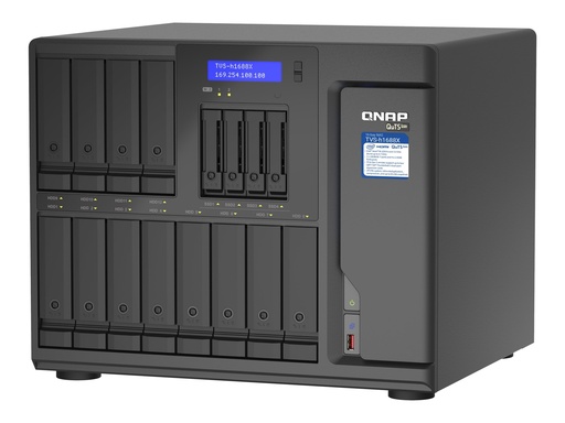 [TVS-H1688X-W1250-32G] QNAP TVS-H1688X - NAS-Server - 16 Schächte - SATA 6Gb/s