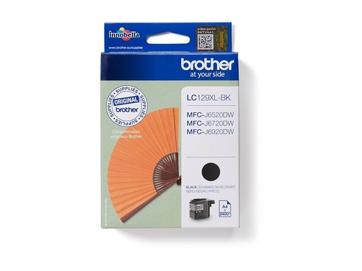 [LC129XLBK] Brother LC129XLBK - Schwarz - original - Tintenpatrone