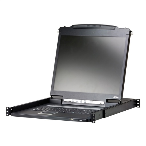 [CL3000N-ATA-XG] ATEN CL3000N - 1280 x 1024 Pixel - SXGA - Rack-Einbau - 32,2 W - 1U - Schwarz
