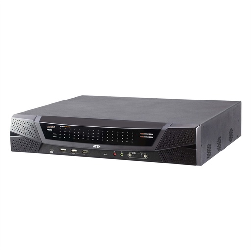 [KN8064VB] ATEN KN8064VB Multi Interface Cat 5 KVM over IP Switch 1 Local 8 Remote - KVM-Umschalter - 64-Port