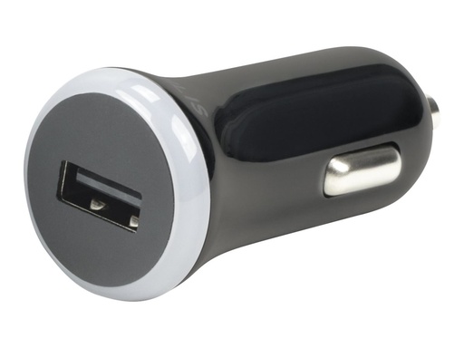 [001280] Mobilis Auto-Netzteil - 2.1 A (USB) - Schwarz