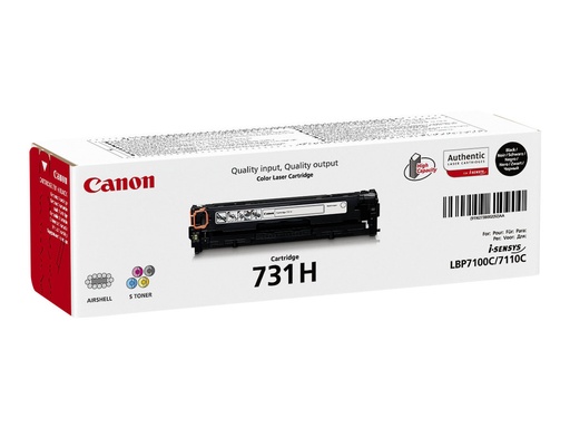 [6273B002] Canon 731 BK H - Mit hoher Kapazität - Schwarz