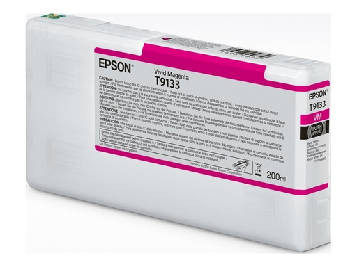 [C13T91330N] Epson T9133 - 200 ml - Vivid Magenta - original