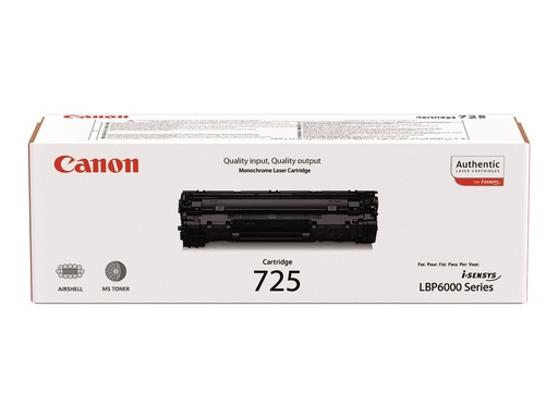 [3484B002] Canon CRG-725 - Schwarz - original - Tonerpatrone