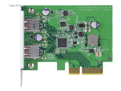 [QXP-10G2U3A] QNAP QXP-10G2U3A - USB-Adapter - PCIe 2.0 x2