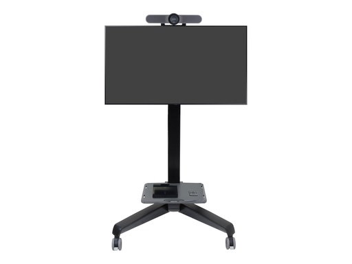 [24-190-085] Ergotron Neo-Flex Mobile MediaCenter LD - Wagen - Konstante Krafttechnologie - für LCD-Display - Aluminium, Stahl, ABS-Kunststoff, Zinklegierung, Verbundkunststoff - Schwarz - Bildschirmgröße: 68.6-152.4 cm (27"-60")