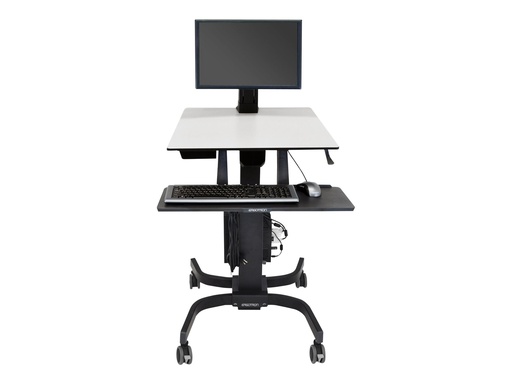 [24-215-085] Ergotron WorkFit-C Single LD - Sitz-/Steh-Arbeitsplatz