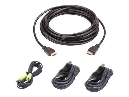 [2L-7D03UHX4] ATEN 2L-7D03UHX4 USB HDMI Secure KVM - Tastatur-