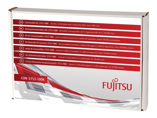 [CON-3753-100K] Fsas Technologies Fujitsu Consumable Kit - Scanner - Verbrauchsmaterialienkit