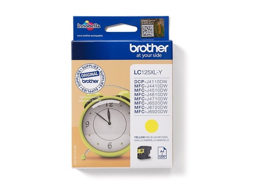 [LC125XLY] Brother LC125XLY - Sehr hohe Ergiebigkeit - Gelb