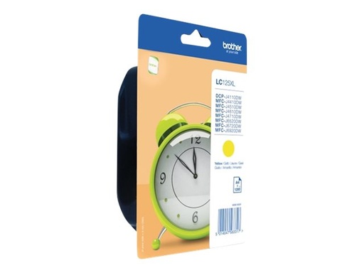 [LC125XLY] Brother LC125XLY - Sehr hohe Ergiebigkeit - Gelb