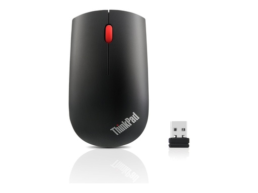 [4X30M56887] Lenovo ThinkPad Essential Wireless Mouse - Maus - optisch - 3 Tasten - kabellos - 2.4 GHz - kabelloser Empfänger (USB)