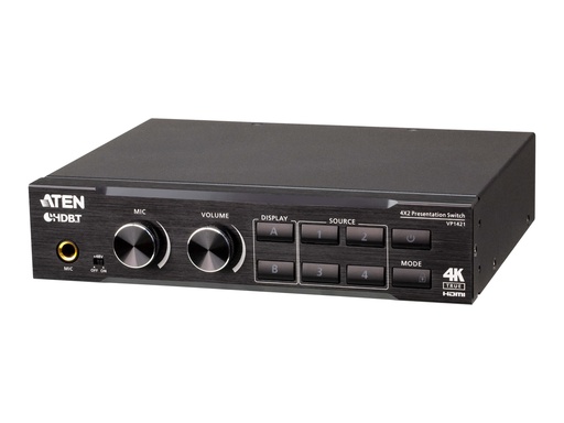 [VP1421-AT-G] ATEN VP1421 4 x 2 True 4K Presentation Matrix