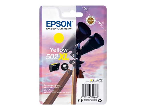 [C13T02W44010] Epson 502XL - 6.4 ml - mit hoher Kapazität