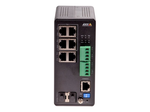 Axis T8504-R - Switch - managed - 4 x 10/100/1000 (PoE+) (01633-001)