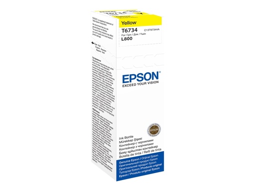 [C13T67344A] Epson T6734 - 70 ml - Gelb - original - Nachfülltinte
