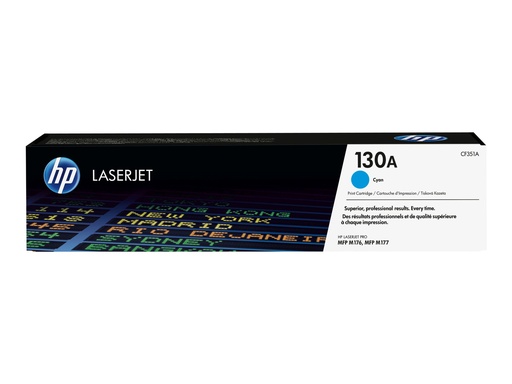 [CF351A] HP 130A - Cyan - original - LaserJet - Tonerpatrone (CF351A)