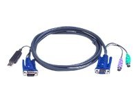 [2L-5503UP] ATEN Intelligent KVM Cable 2L-5503UP - Tastatur- / Video- / Maus- / USB-Kabel - USB, HD-15 (VGA)