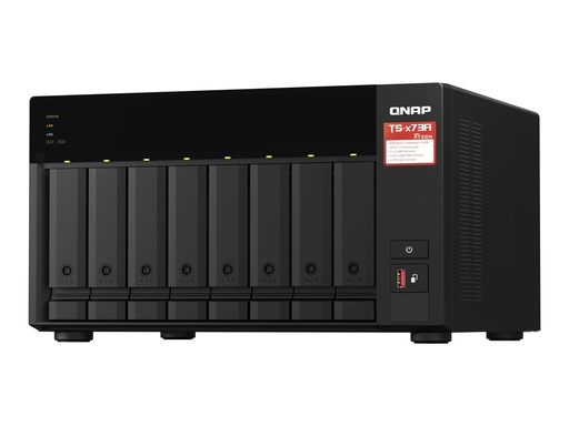 [TS-873A-8G + 8X ST8000VN004] QNAP TS-873A - NAS-Server - 8 Schächte - 64 TB