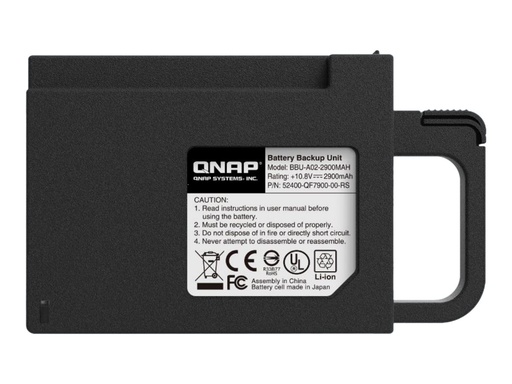 [BBU-A02-2900MAH] QNAP BBU-A02-2900MAH - Notfallbatterie - Lithium-Ionen