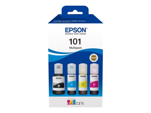 [C13T03V64A] Epson 101 Multipack - 4er-Pack - Schwarz, Gelb, Cyan, Magenta