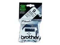 [MK221BZ] Brother M-K221BZ - Schwarz auf Weiß - Rolle (0,9 cm x 8 m)