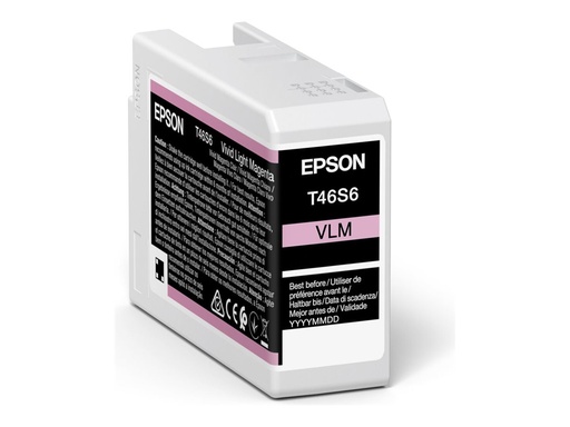 [C13T46S60N] Epson T46S6 - 25 ml - Vivid Light Magenta - original